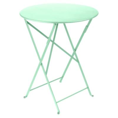 Table pliante ronde 60 cm Bistro + FERMOB